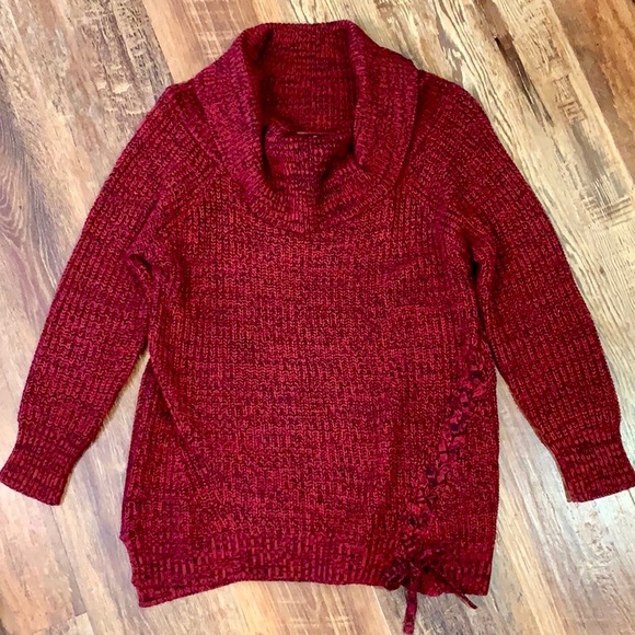 Jessica Simpson Sweaters - Jessica Simpson Cowl Neck Braided Sweater